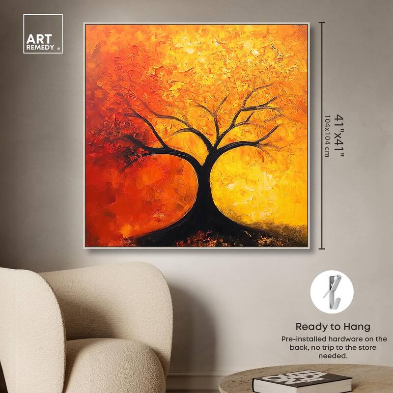 Tree of Opposites I Canvas by Art Remedy