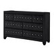 preview thumbnail 44 of 78, Sophia Crystal Tufted 4PC/5PC Bedroom Set Made with Wood