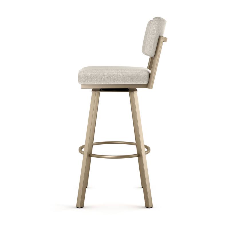 Amisco Alek Swivel Counter and Bar Stool