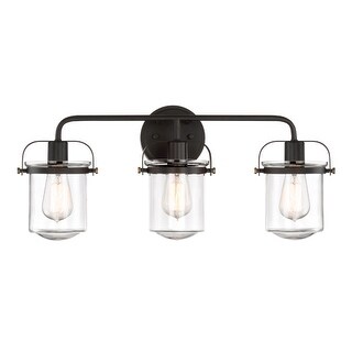Designers Fountain Jaxon 3 Light 24" Wide Bathroom Vanity Light with