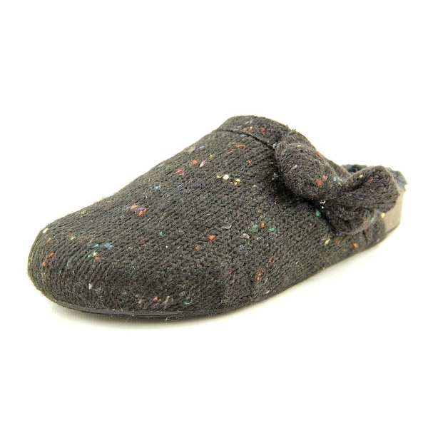 Pink & Pepper Queenie Women Round Toe Canvas Black Clogs