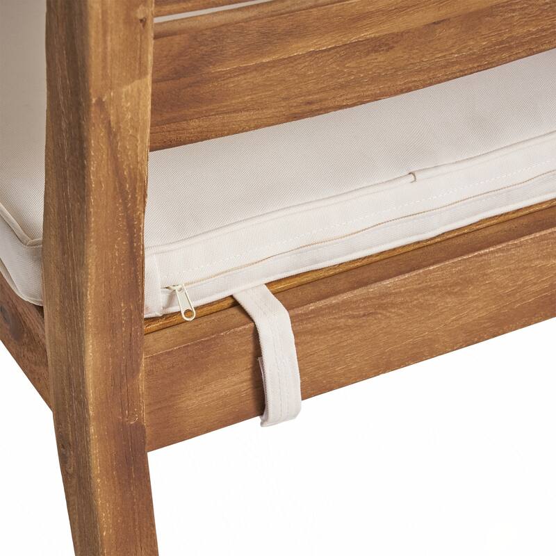 Outdoor Armless Dining Chair(Set of 2)