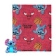 preview thumbnail 11 of 35, NBA Spin Stitch Hugger Pillow & Silk Touch Throw Blanket Set 40x50 inches - Chicago Bulls