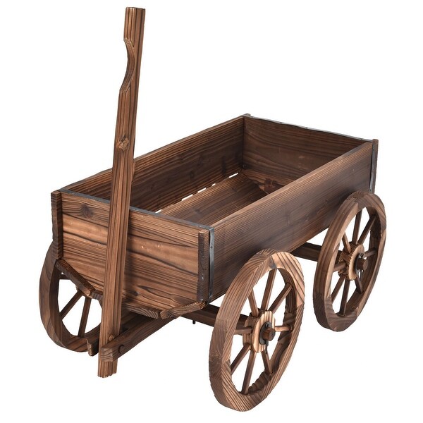 little wooden wagon