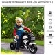preview thumbnail 4 of 3, 6V Kids Motorcycle Ride-on Toy for Toddlers and Up to 5 Years Old, High-Traction Battery-Operated Ride-on Vehicle