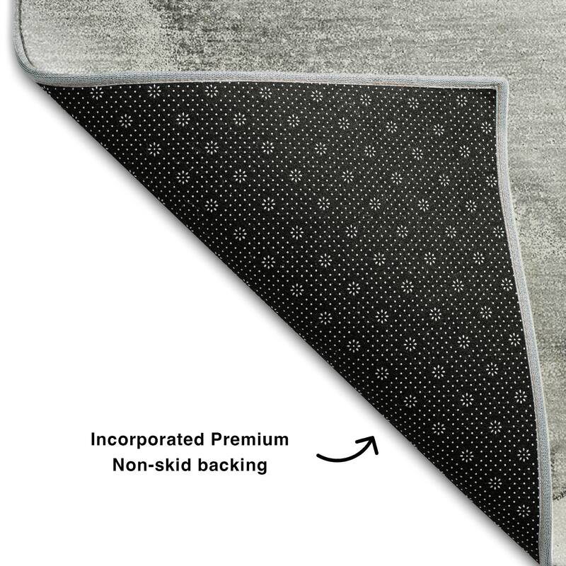 Premium Washable Super Soft Abstract Contemporary Mayfield Rug