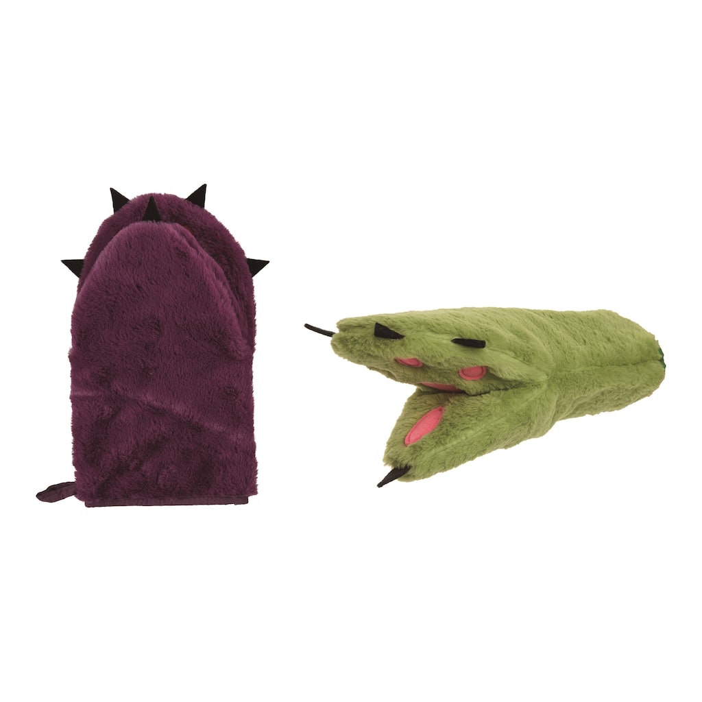 Transpac Monster Claw Oven Mitt Set of 2 Halloween Home Decorations