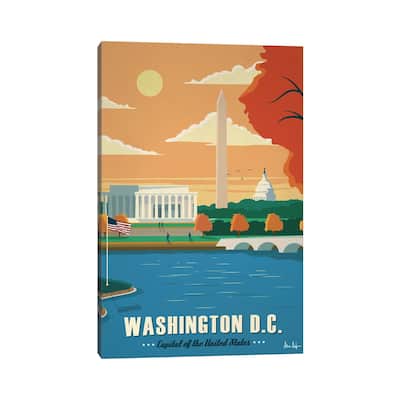 iCanvas "Washington D.C." by IdeaStorm Studios Canvas Print