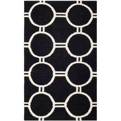 SAFAVIEH, Handmade Flatweave Dhurries Vilvi Modern Moroccan Wool Rug