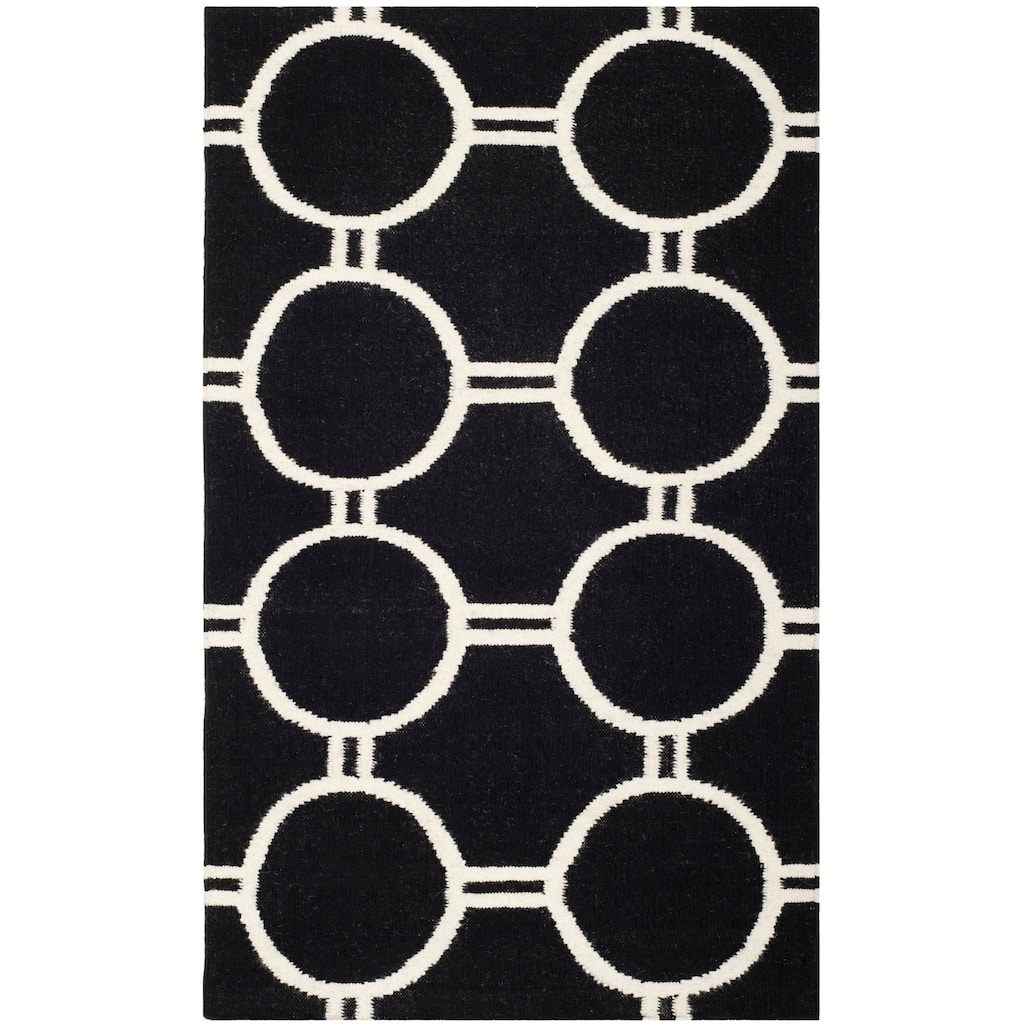 SAFAVIEH, Handmade Flatweave Dhurries Vilvi Modern Moroccan Wool Rug