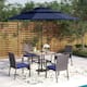 Option +Navy Umbrella
