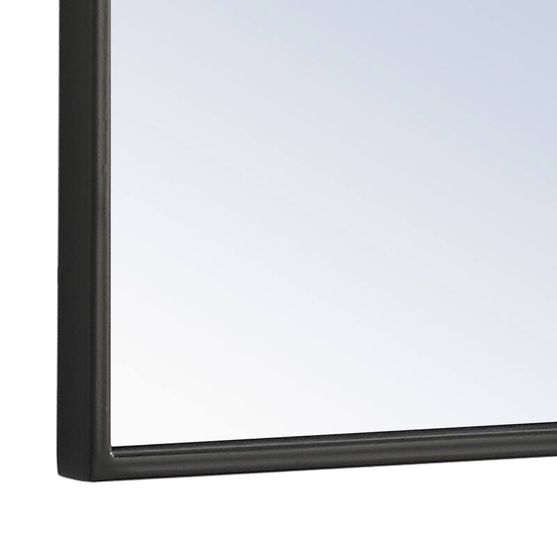 Strick & Bolton Posey Rectangular Metal Mirror