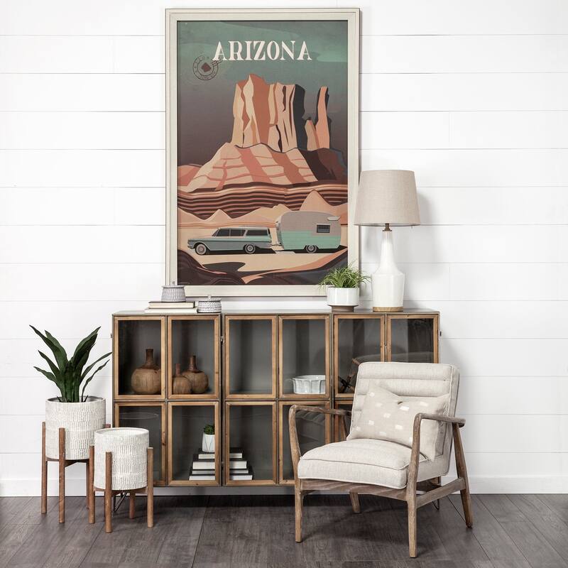 Lacey Beige & White Decorative Pillow Cover