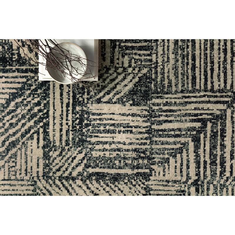 Alexander Home Bradford Modern Geometric Area Rug