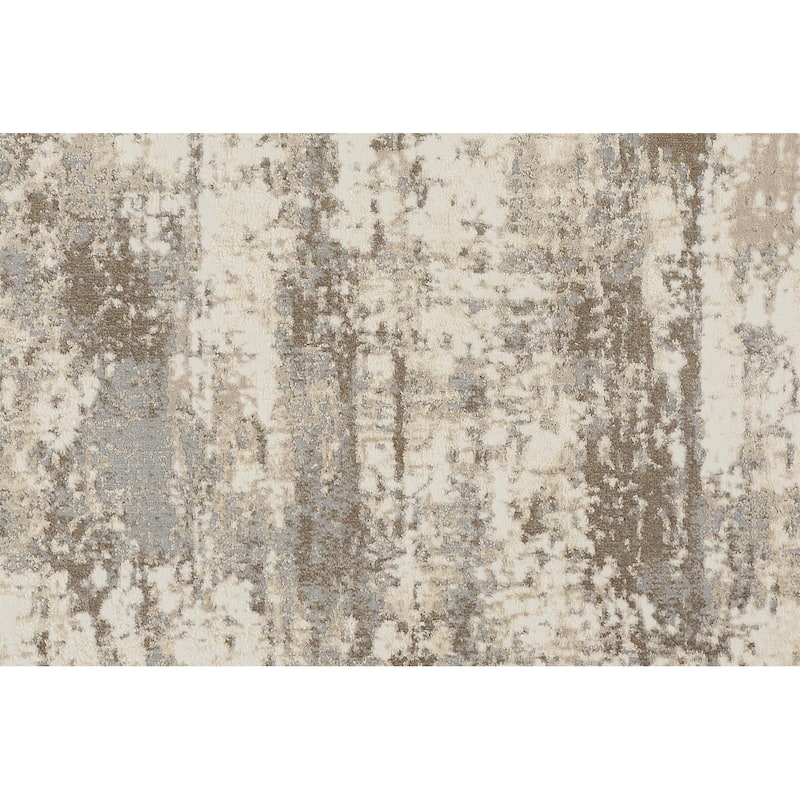 Temav Abstract Area Rug By HomeRoots - 2' x 3'