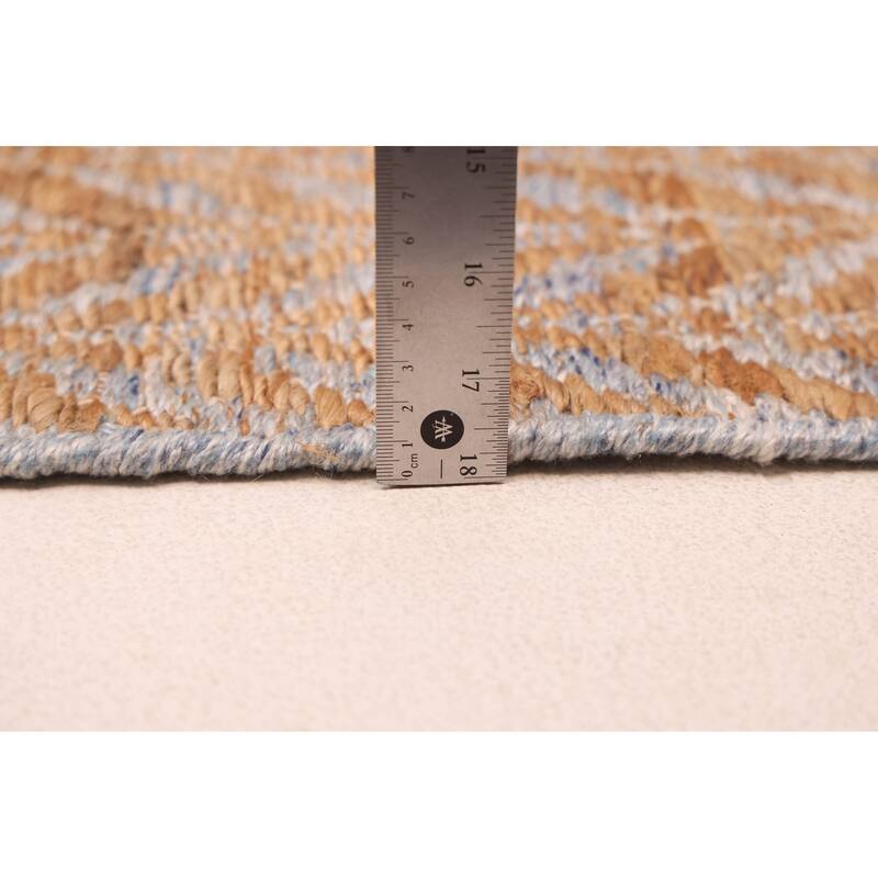 ECARPETGALLERY Flat-Weave Palas Denizli Light Brown Kilim - 5'2 x 7'7