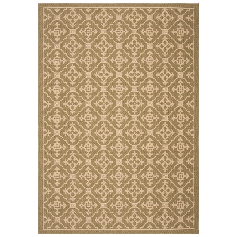 SAFAVIEH Courtyard Birgul Indoor/ Outdoor Waterproof Patio Backyard Rug