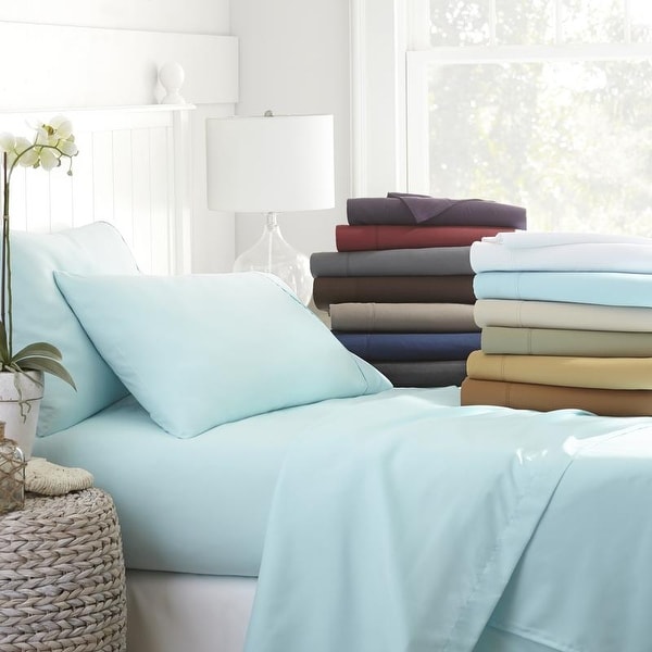 Becky Cameron Luxury Ultra Soft 4-piece Bed Sheet Set. Opens flyout.