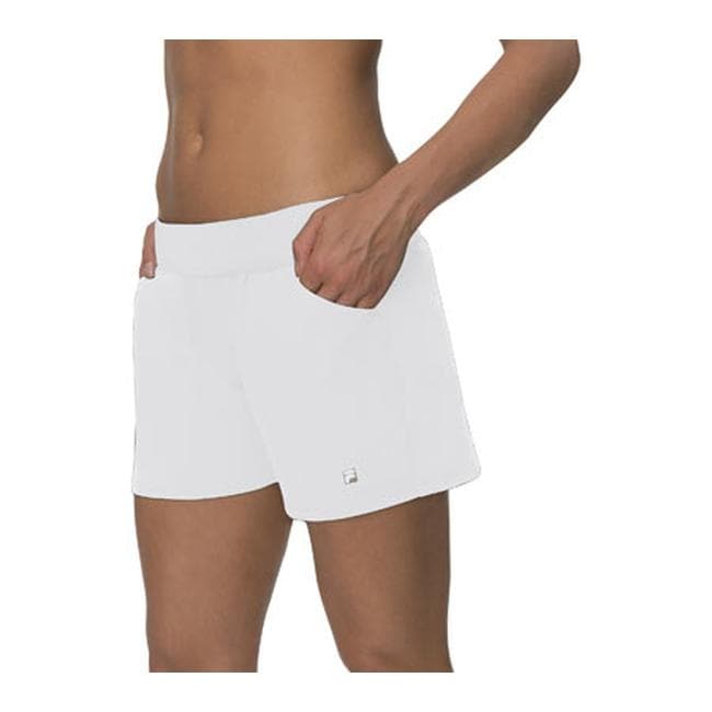 fila shorts white
