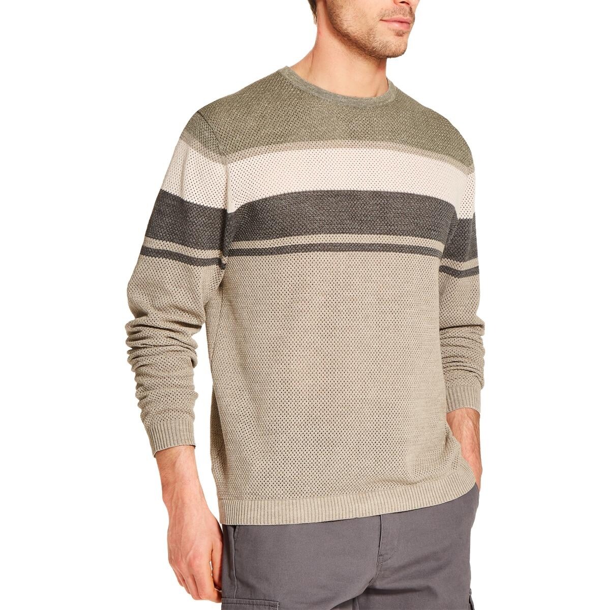 vintage striped sweater mens