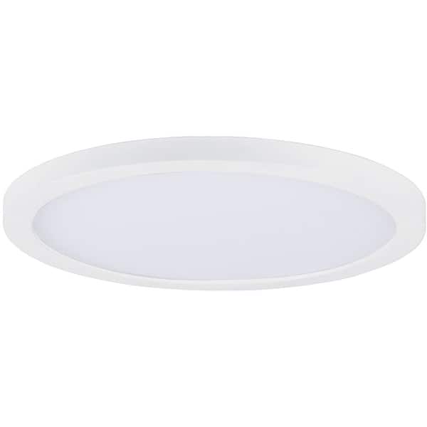 slide 2 of 4, Maxim 57594WT Chip 9" Wide LED Flush Mount Ceiling Fixture - 3000K White