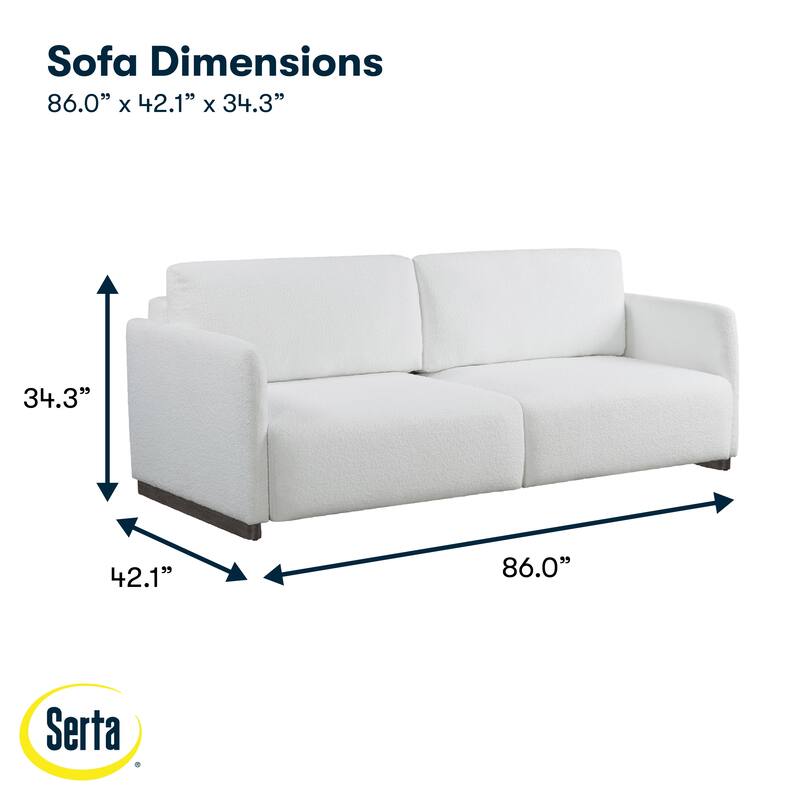 Serta Tyson Convertible Sofa
