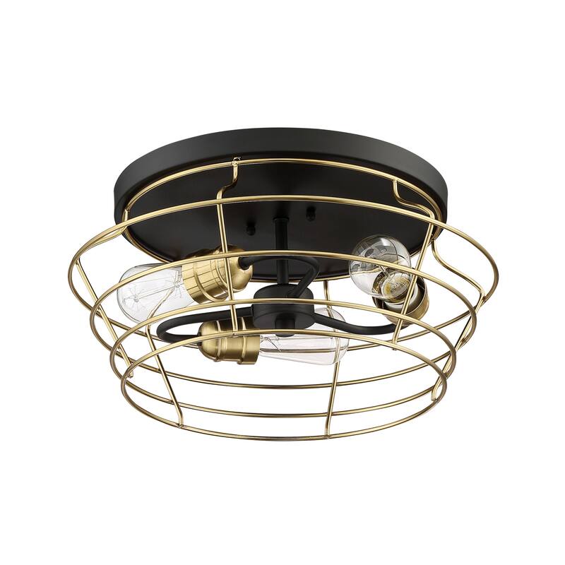Craftmade Thatcher 3 Light 17" Wide Flush Mount Ceiling Fixture