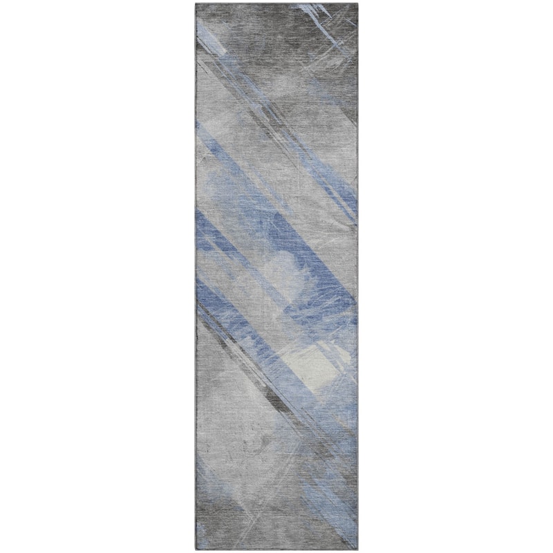 Premium Washable Super Soft Abstract Stripe Mayfield Rug