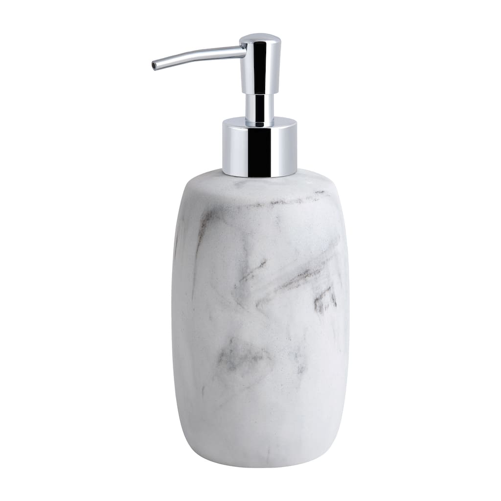 Legends Resin Lotion Pump - White/Black Marble - Lotion Pump