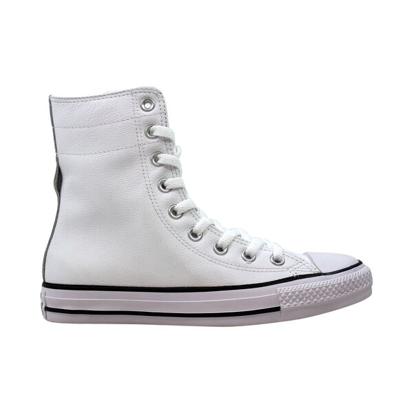 high rise white converse