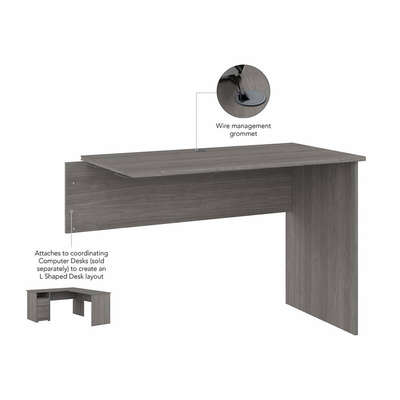 Cabot Desk Return by Bush Furniture