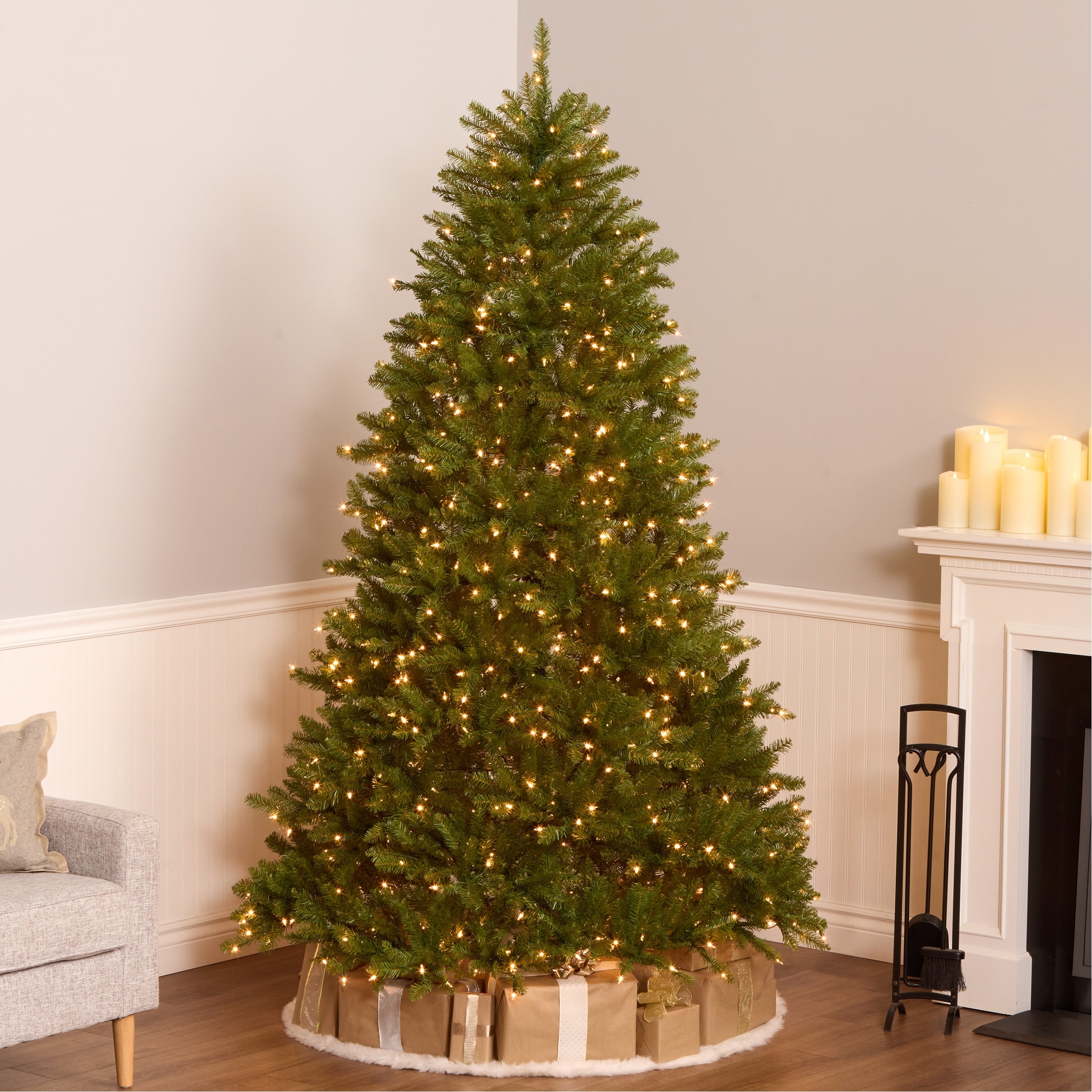 National Tree Company 7.5 ft. Fir Pre-lit or Unlit Artificial Christmas Tree - 7.5 Foot