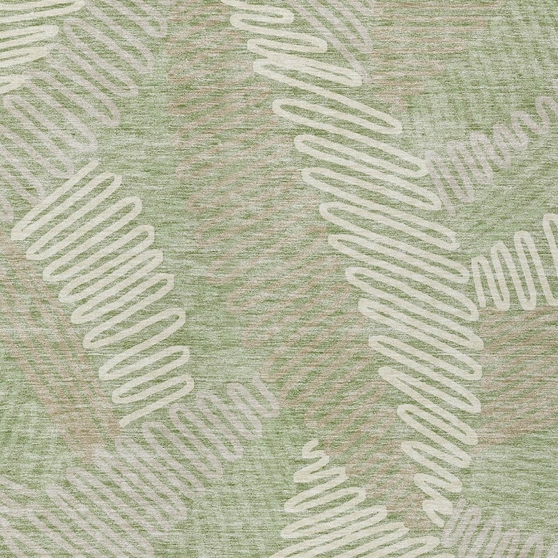HomeRoots Floral Transitional Rectangle Outdoor Rug