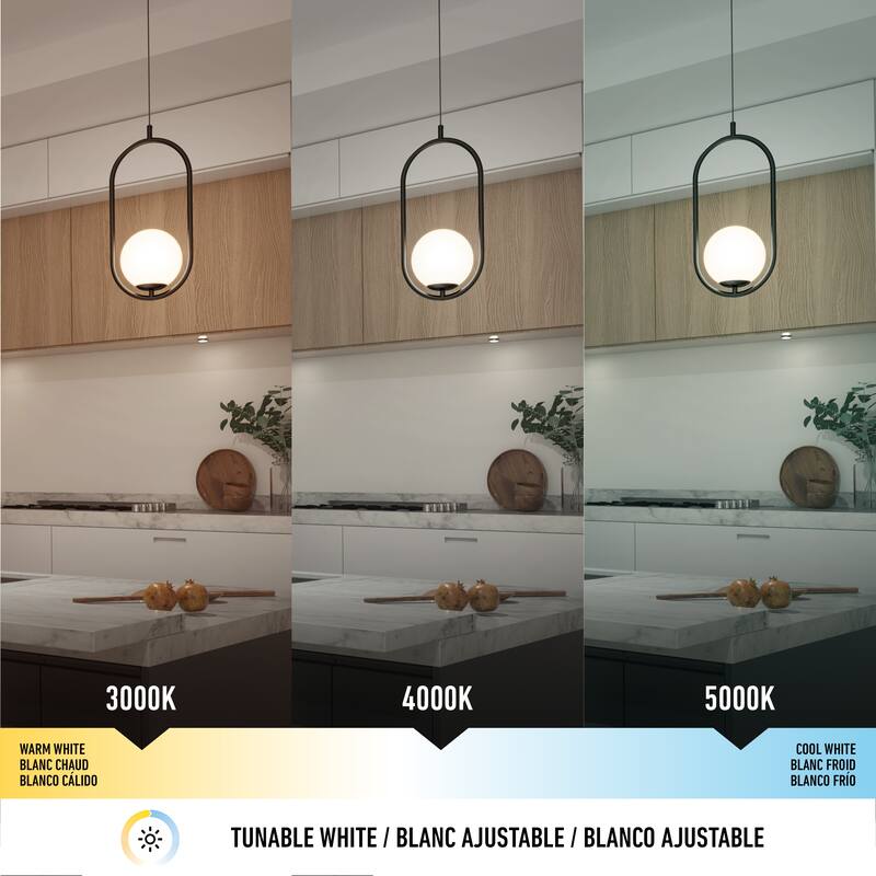 Artika Bloom Mini Pendant Ceiling Light, 3CCT, Black
