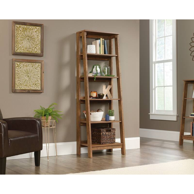 Trestle 5-Shelf Bookcase