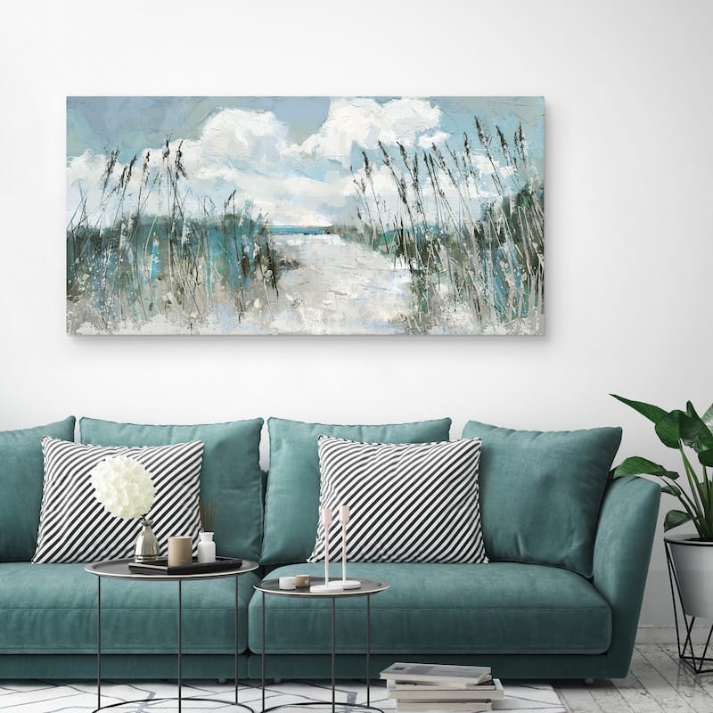 Beachfront Passage by Studio Arts Canvas Art Print