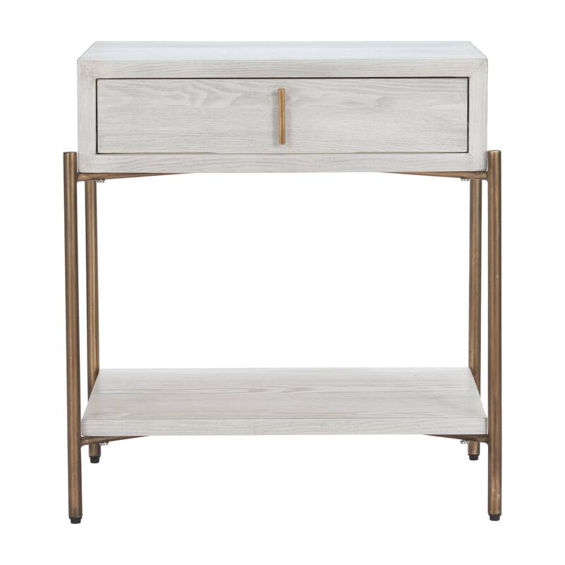 Yoru Side Table Oak White