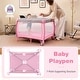 preview thumbnail 9 of 8, Gymax Portable Foldable Baby Playard Playpen Nursery Center w/