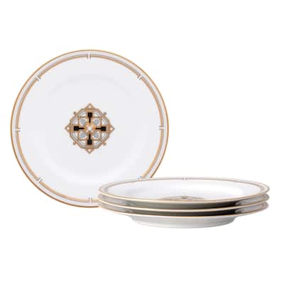 Empire Gold Set Of 4 Bread & Butter/Appetizer Plates, 6.50"