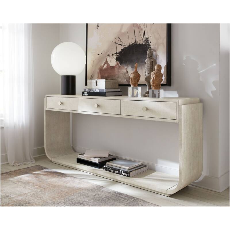 Hooker Furniture 6850-80451 Modern Mood 16" Wide Wood Top Oak Console