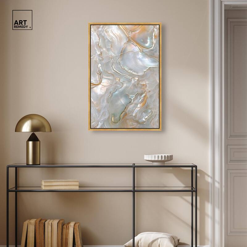 Fluid Preciousness IV Canvas by Art Remedy