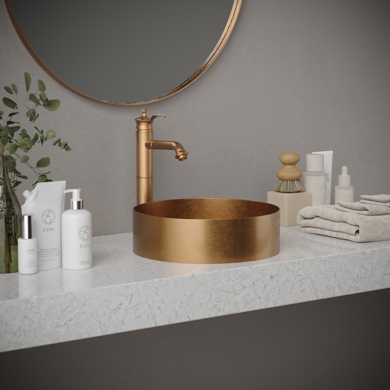 Karran Cinox Stainless Steel Round Vessel Sink