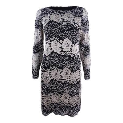 Jessica Howard Women's Petite Lace Sheath Dress