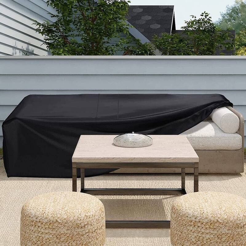 Outdoor Furniture Protection Set Covers for Sectional Sofa, Table Chairs Durable Material