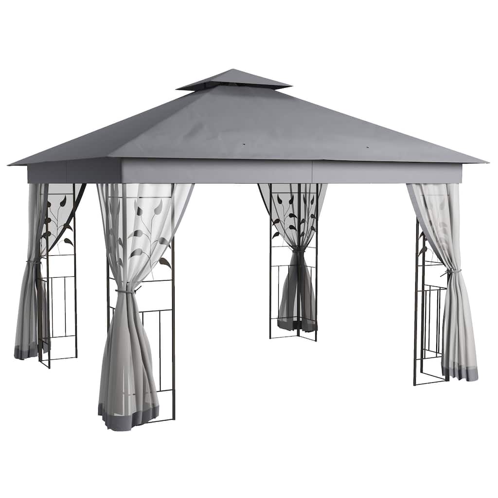 10' x 11.5' Metal Patio Gazebo