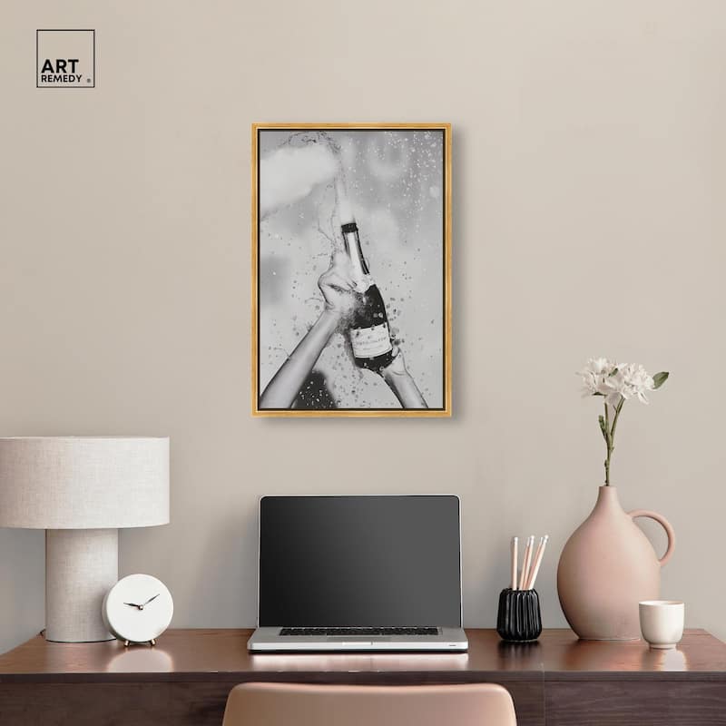 Hold the Moment I Canvas by Art Remedy