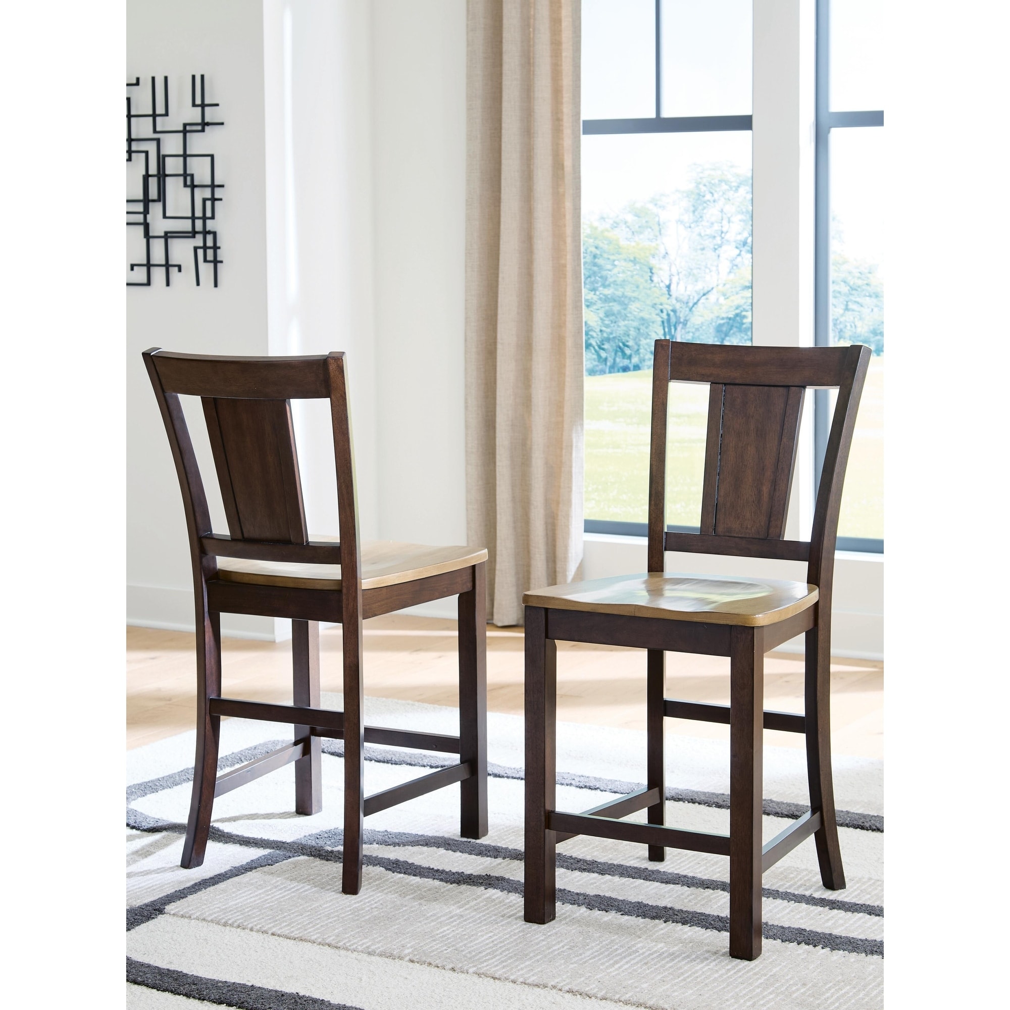 Signature Design by Ashley Sharlander Brown Counter Height Bar Stool - 19"W x 23"D x 43"H