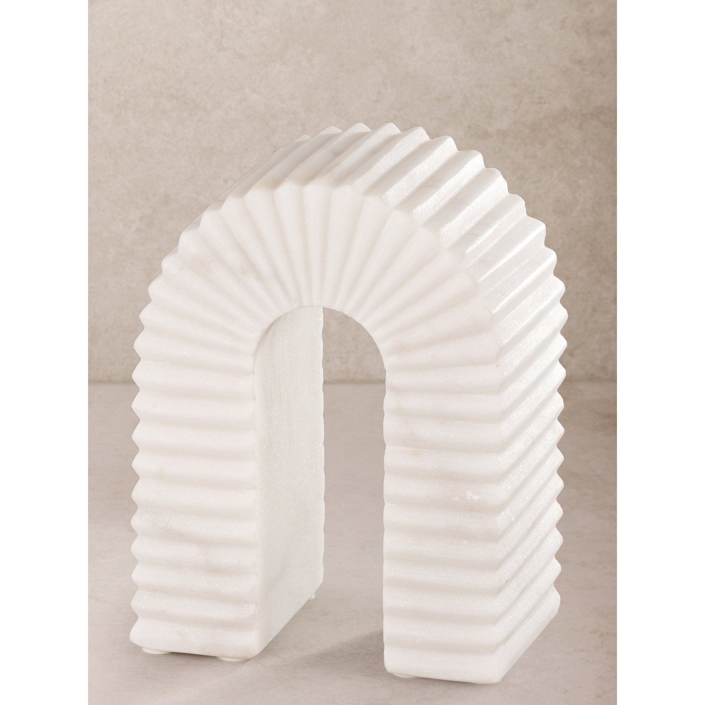 Hanover White Marble Arch - 6"