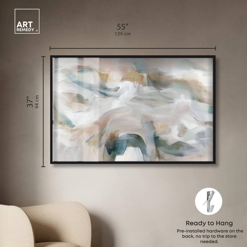 Whispering Colors IV Shadowbox by Art Remedy