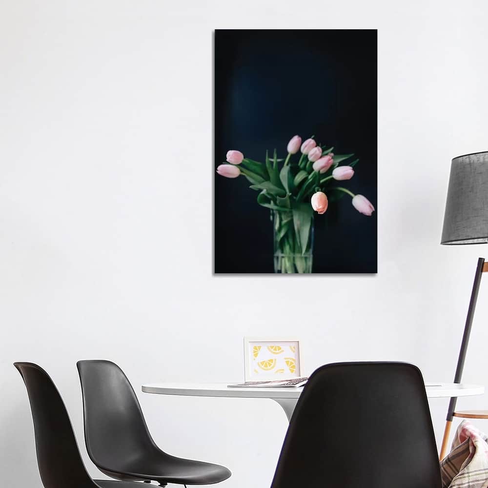 iCanvas "Pink Tulips" by Chelsea Victoria Canvas Print
